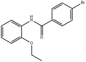 4-bromo-N-(2-ethoxyphenyl)benzamide Struktur