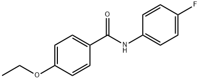 4-ethoxy-N-(4-fluorophenyl)benzamide Struktur