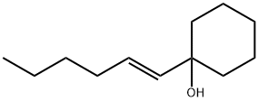 1-[(E)-1-Hexenyl]cyclohexan-1-ol Struktur