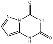 Pyrazolo[1,5-a]-1,3,5-triazine-2,4(1H,3H)-dione Struktur