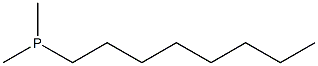 Dimethyl(octyl)phosphine Struktur