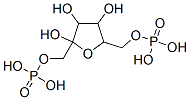 [2,3,4-trihydroxy-5-(phosphonooxymethyl)oxolan-2-yl]methoxyphosphonic acid Struktur