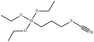 3-Thiocyanatopropyltriethoxysilane Struktur