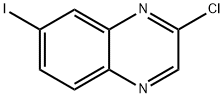 2-Chloro-7-iodoquinoxaline Struktur