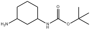 1-N-BOC-1,3-CYCLOHEXYLDIAMINE Struktur