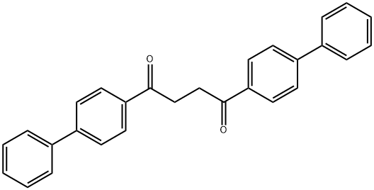 1,4-Bis(1,1'-biphenyl-4-yl)-1,4-butanedione Struktur