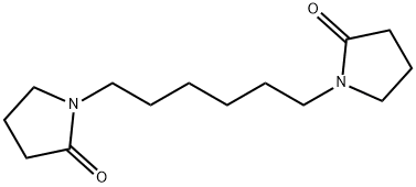 1,1'-hexamethylenebis(pyrrolidin-2-one) Struktur