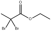 2,2-Dibromopropanoic acid ethyl ester Struktur