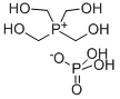 tetrakis(hydroxymethyl)phosphonium dihydrogen phosphate Struktur