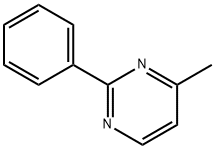 4-Methyl-2-phenylpyrimidine Struktur