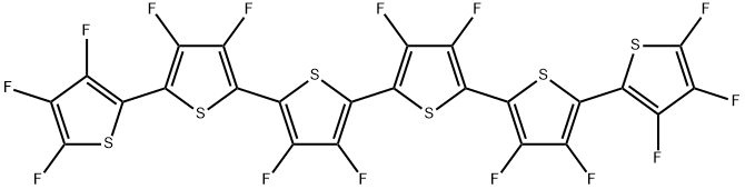 Perfluoro-alpha-sexithiophene Struktur