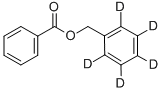 BENZYL-D5 BENZOATE Struktur