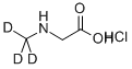 N-METHYL-D3-GLYCINE HCL Struktur