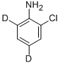 2-CHLOROANILINE-4,6-D2 Struktur