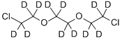 BIS(2-CHLOROETHOXY)ETHANE-D12 Struktur