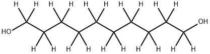 1,10-DECANE-D20-DIOL Struktur