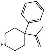 methyl (4-phenyl-4-piperidyl) ketone Struktur