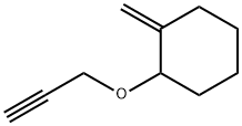 Cyclohexane, 1-methylene-2-(2-propynyloxy)- (9CI) Struktur