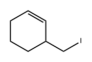 3-Iodomethyl-1-cyclohexene Struktur