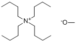 TETRABUTYLAMMONIUM METHOXIDE Struktur