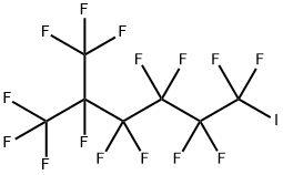 PERFLUOROISOHEPTYL IODIDE Struktur