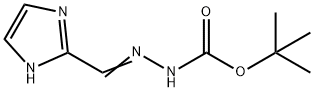 Hydrazinecarboxylic acid, (1H-imidazol-2-ylmethylene)-, 1,1-dimethylethyl Struktur