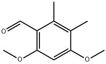 2,4-Dimethoxy-5,6-dimethylbenzaldehyde Struktur