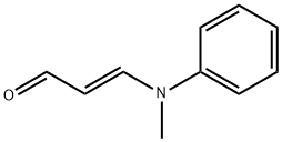 E-3-(methyl Phenyl Amino)-2-Propenal  Struktur