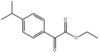 ETHYL 4-ISO-PROPYLBENZOYLFORMATE Struktur