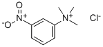 N,N,N-trimethyl-3-nitroanilinium chloride Struktur