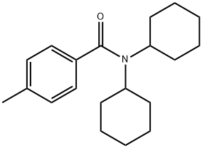 N,N-Dicyclohexyl-4-MethylbenzaMide, 97% Struktur