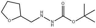 Hydrazinecarboxylic acid, 2-[(tetrahydro-2-furanyl)methyl]-, 1,1-dimethylethyl Struktur