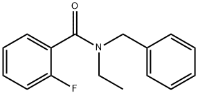 N-Benzyl-N-ethyl-2-fluorobenzaMide, 97% Struktur