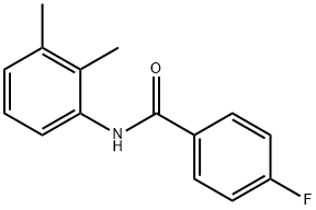 N-(2,3-dimethylphenyl)-4-fluorobenzamide Struktur