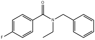 N-Benzyl-N-ethyl-4-fluorobenzaMide, 97% Struktur