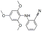 2-[(2,4,6-Trimethoxyphenyl)amino]benzonitrile Struktur