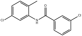 3-Chloro-N-(5-chloro-2-Methylphenyl)benzaMide, 97% Struktur