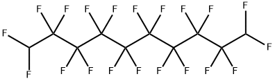 1H,10H-PERFLUORODECANE Struktur