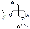 [2-(acetyloxymethyl)-3-bromo-2-(bromomethyl)propyl] acetate Struktur