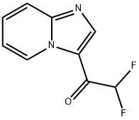 Ethanone, 2,2-difluoro-1-imidazo[1,2-a]pyridin-3-yl- (9CI) Struktur