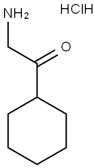 Ethanone, 2-aMino-1-cyclohexyl-, hydrochloride (1:1) Struktur