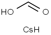 Cesium formate Struktur