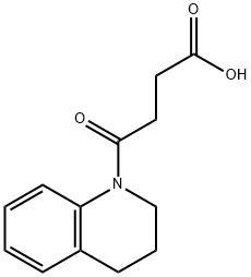 4-(3,4-DIHYDRO-2H-QUINOLIN-1-YL)-4-OXO-BUTYRIC ACID Struktur