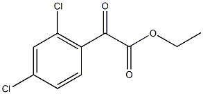 ETHYL 2,4-DICHLOROBENZOYLFORMATE Struktur