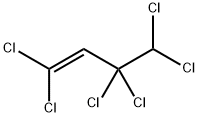 1,1,3,3,4,4-Hexachloro-1-butene Struktur