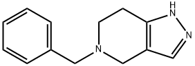 5-Benzyl-4,5,6,7-tetrahydro-1H-pyrazolo[4,3-c]pyridine Struktur