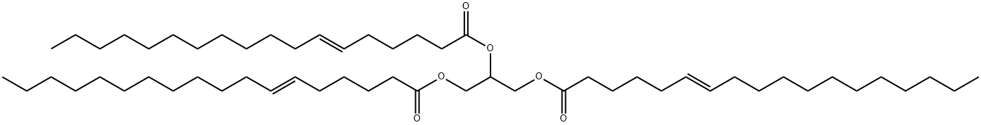 1,2,3-TRI[TRANS-6-OCTADECENOYL]GLYCEROL Struktur