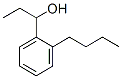 Benzenemethanol, 2-butyl--alpha--ethyl- (9CI) Struktur