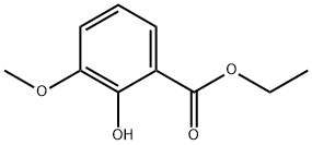 ETHYL 2-HYDROXY-3-METHOXYBENZOATE Struktur