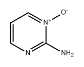 2-Pyrimidinamine, 1-oxide (9CI) Struktur